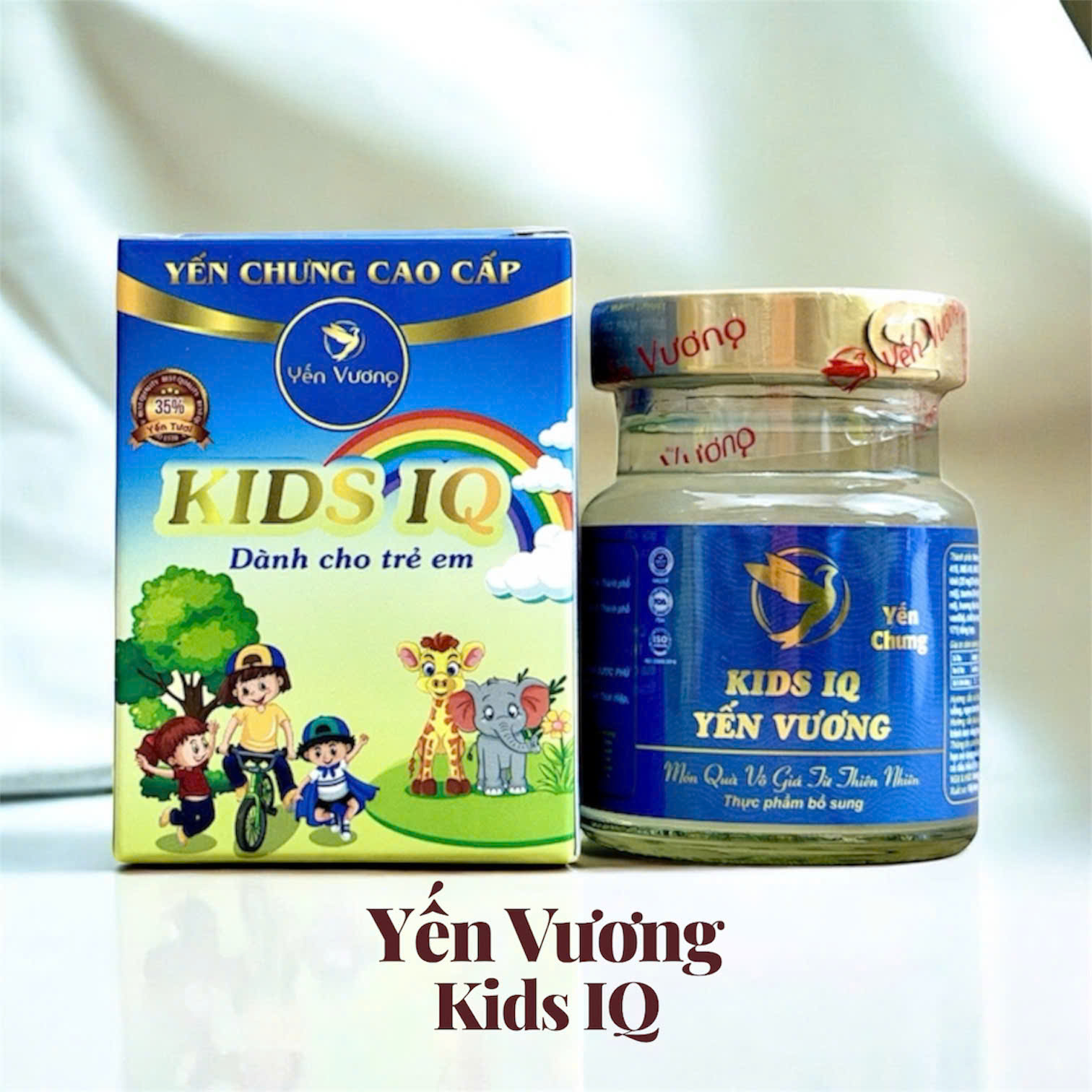 Hũ yến Vương 70ml có hộp Kids IQ
